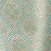 Sky Blue Bel Patterned Saree with Floral Borders